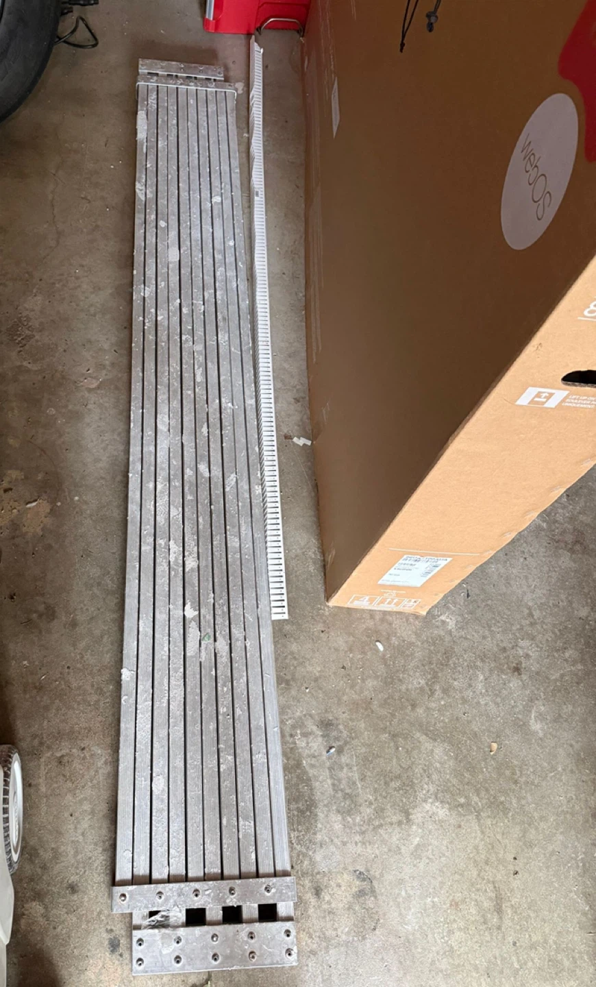 Aluminum telescopic Plank 8ft up to 13ft