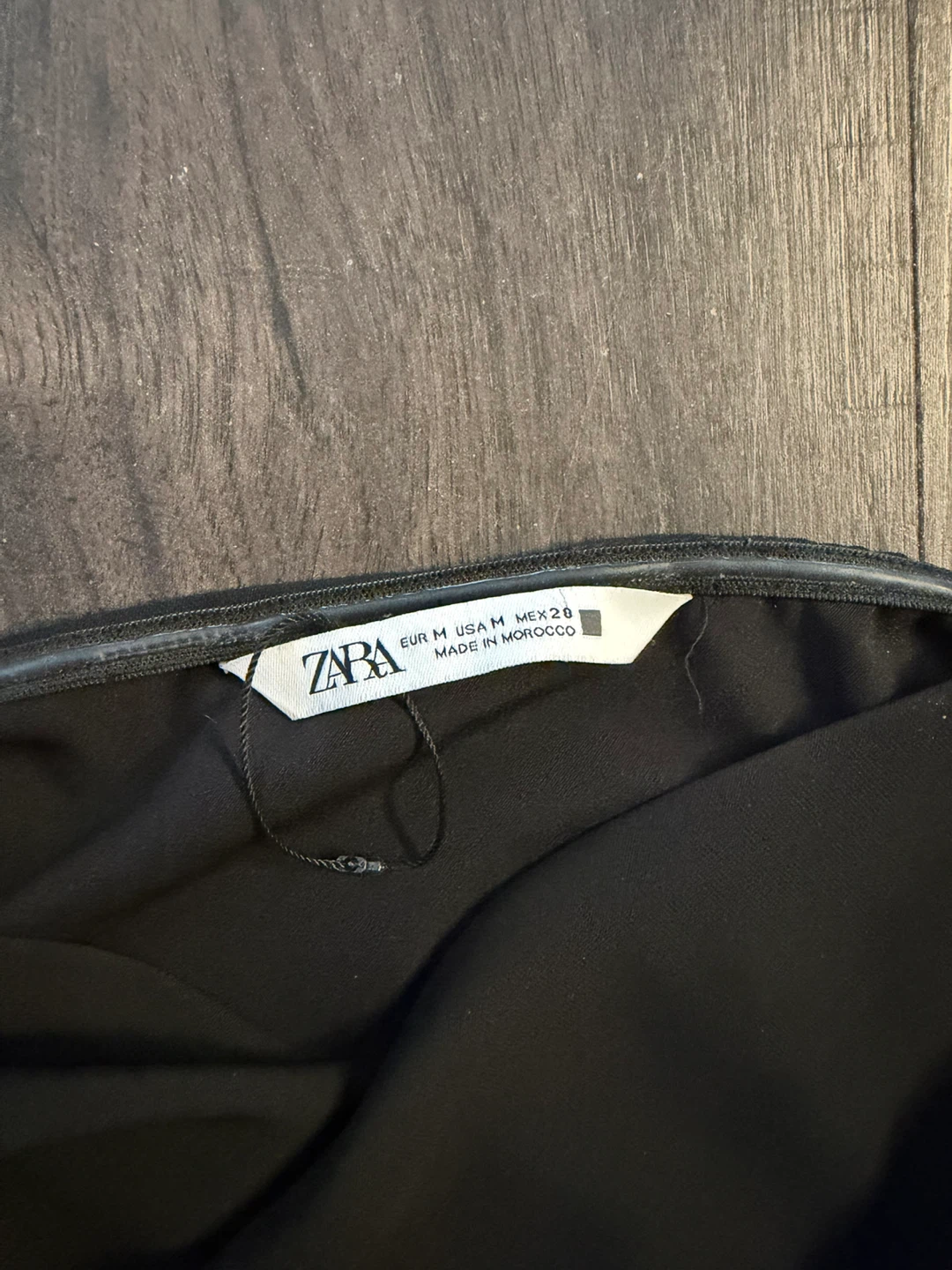 Zara Black Off-the-Shoulder Ruched Mini Dress - photo 4