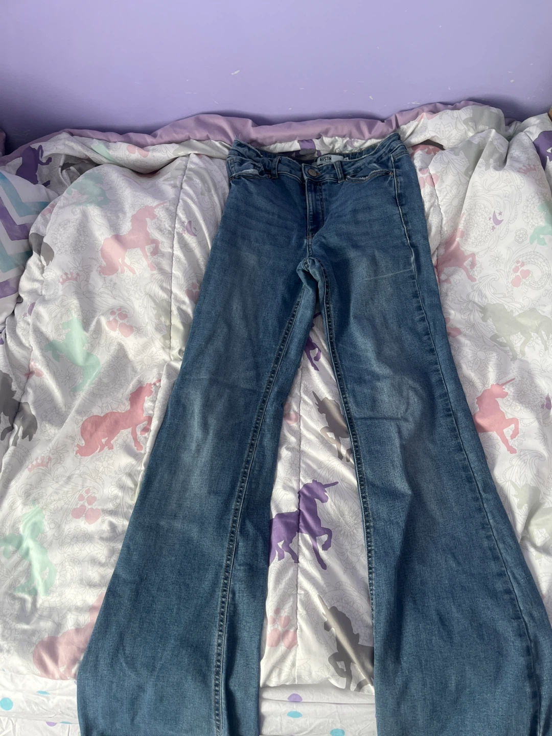 Refuge Denim Austin High Rise Flare Jeans Size 03