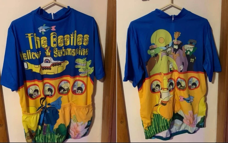 The Beatles Yellow Submarine Cycling Jersey