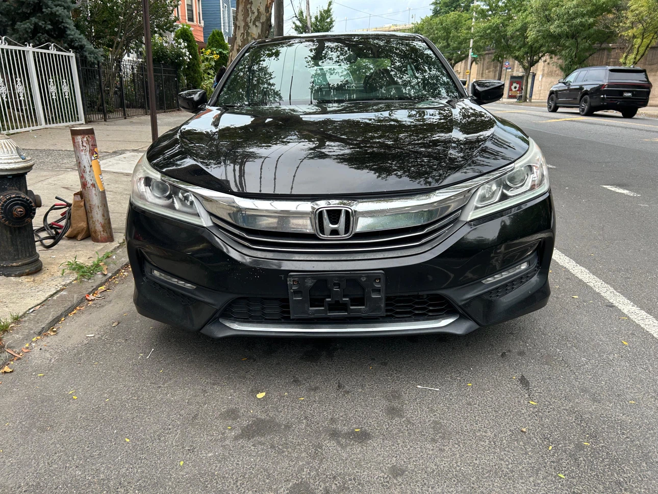 Black Honda Accord Sport
