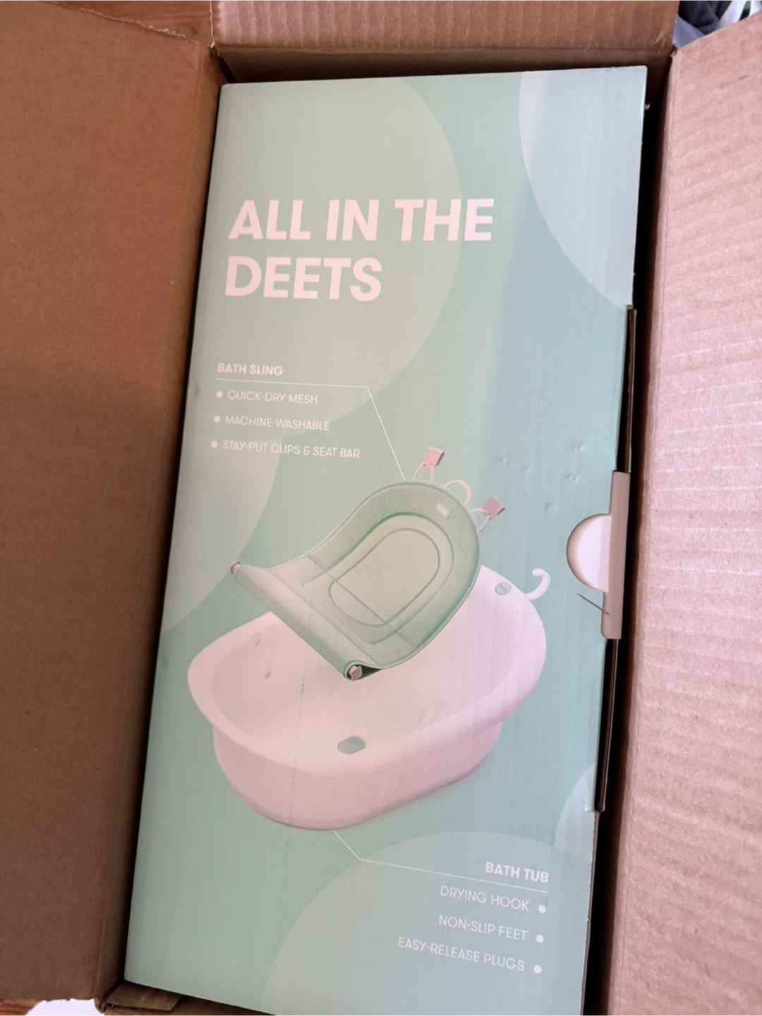 FridaBaby 4-in-1 Grow-With-Me Bath Tub Brand New - photo 2