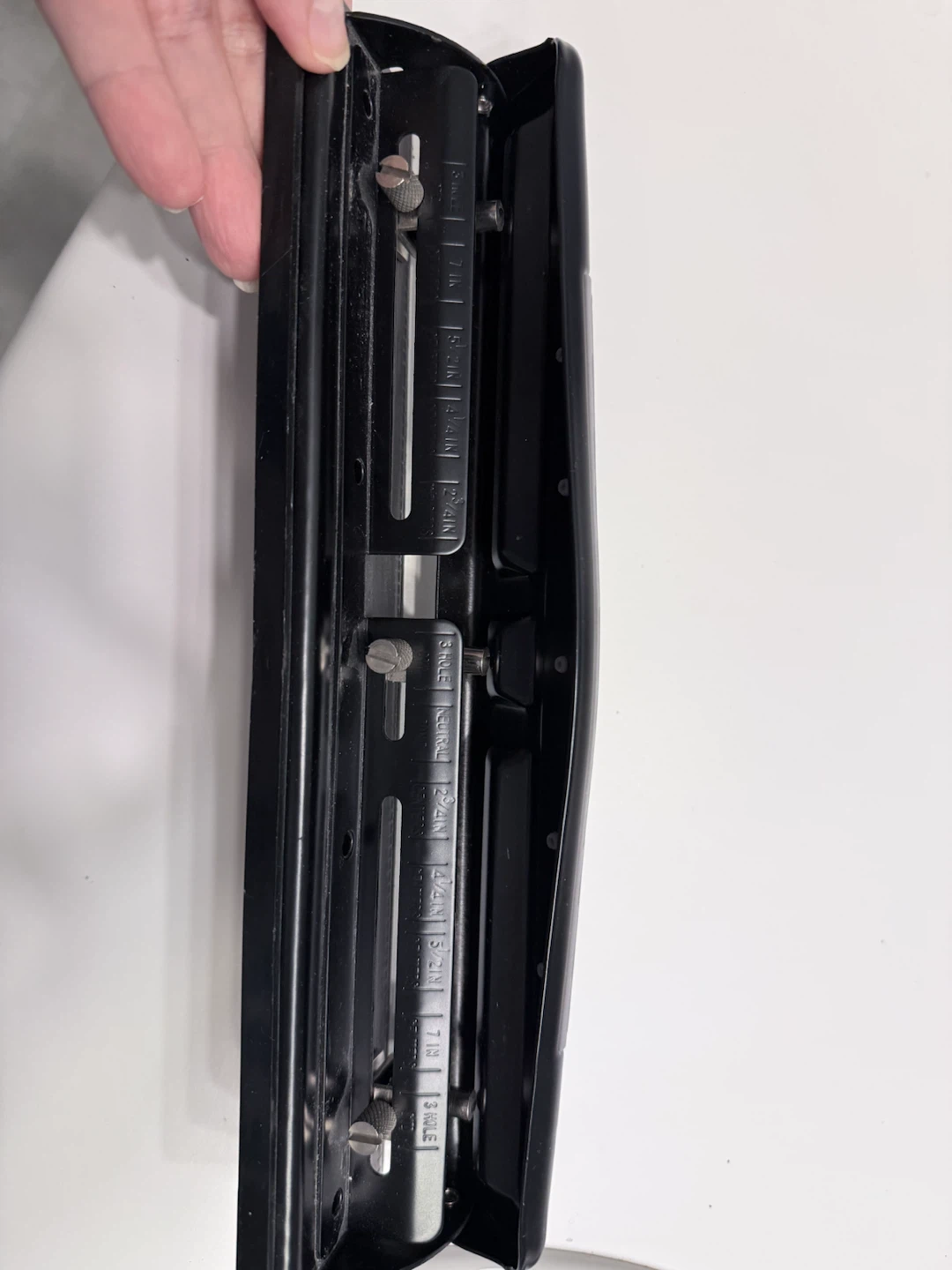 Black 2-Hole Puncher - photo 4