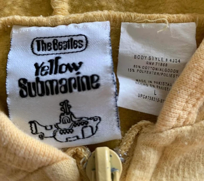 The Beatles Yellow Submarine Hoodie - photo 2