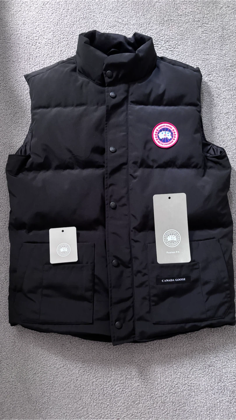 Canada Goose Freestyle Crew Vest - Black - Fusion Fit