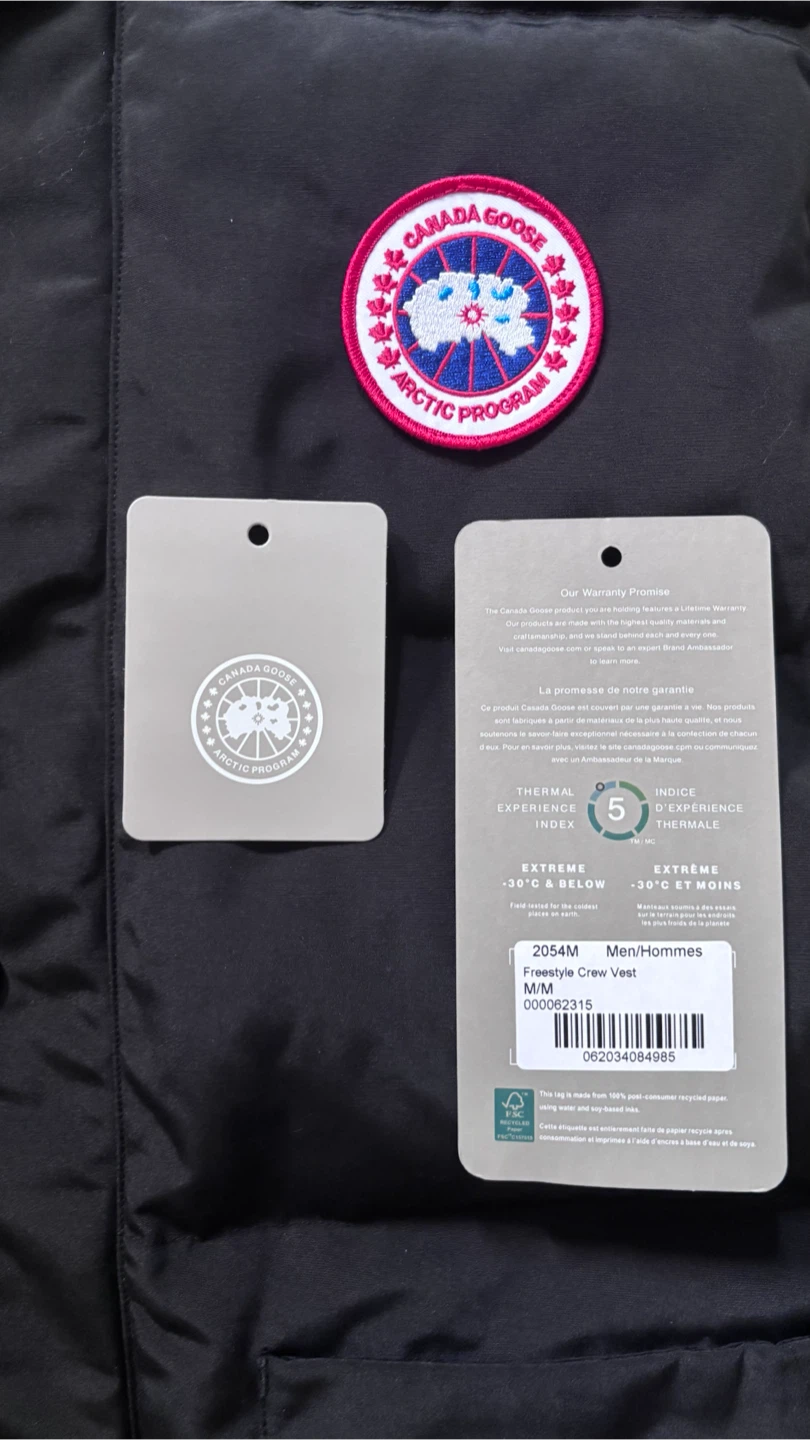 Canada Goose Freestyle Crew Vest - Black - Fusion Fit - photo 2