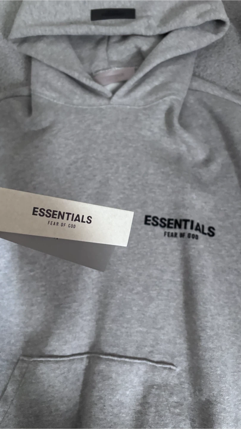 Essentials Fear of God Hoodie - Grey - photo 3