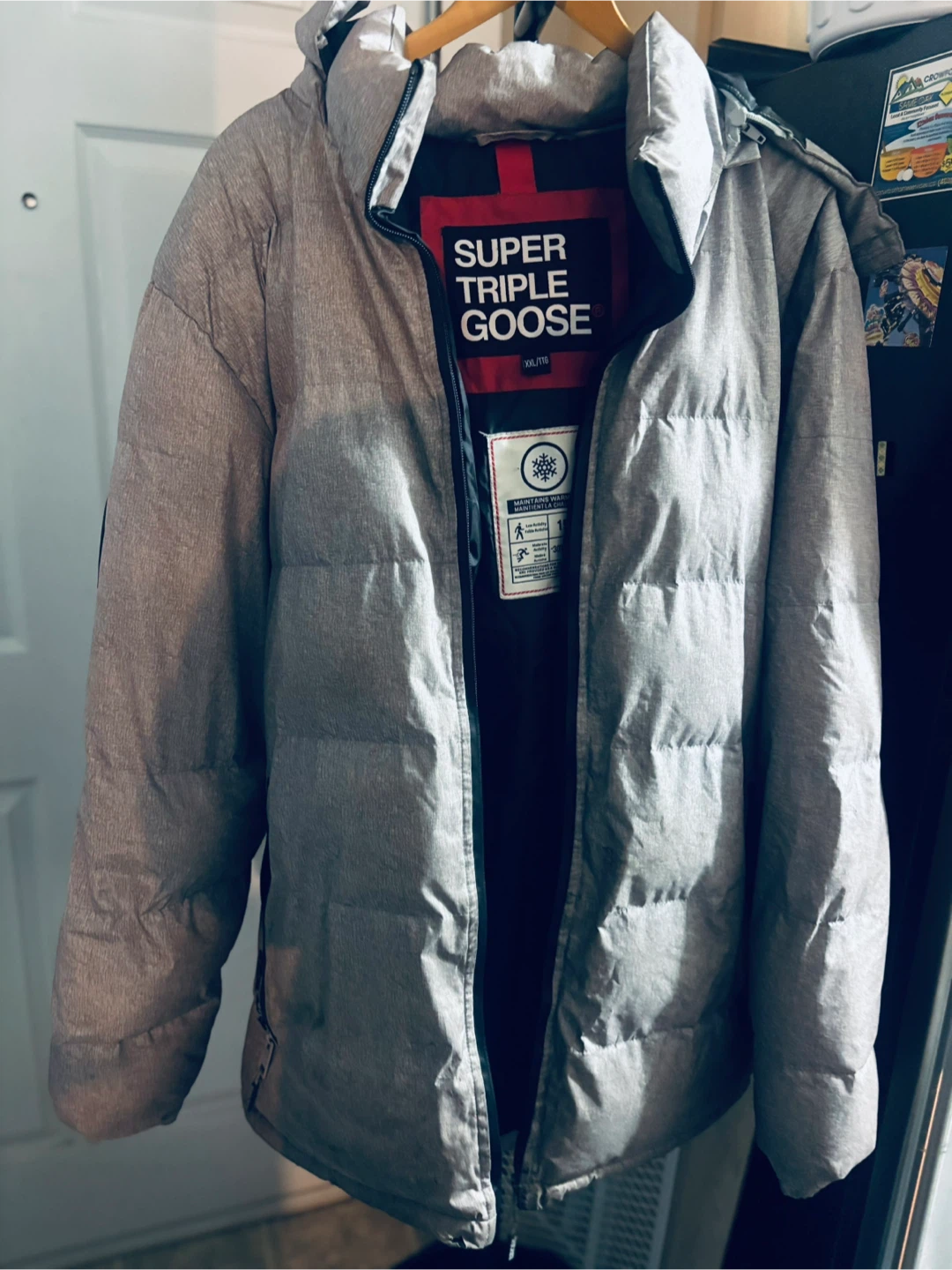 Super Triple Goose winter jacket, size XXL