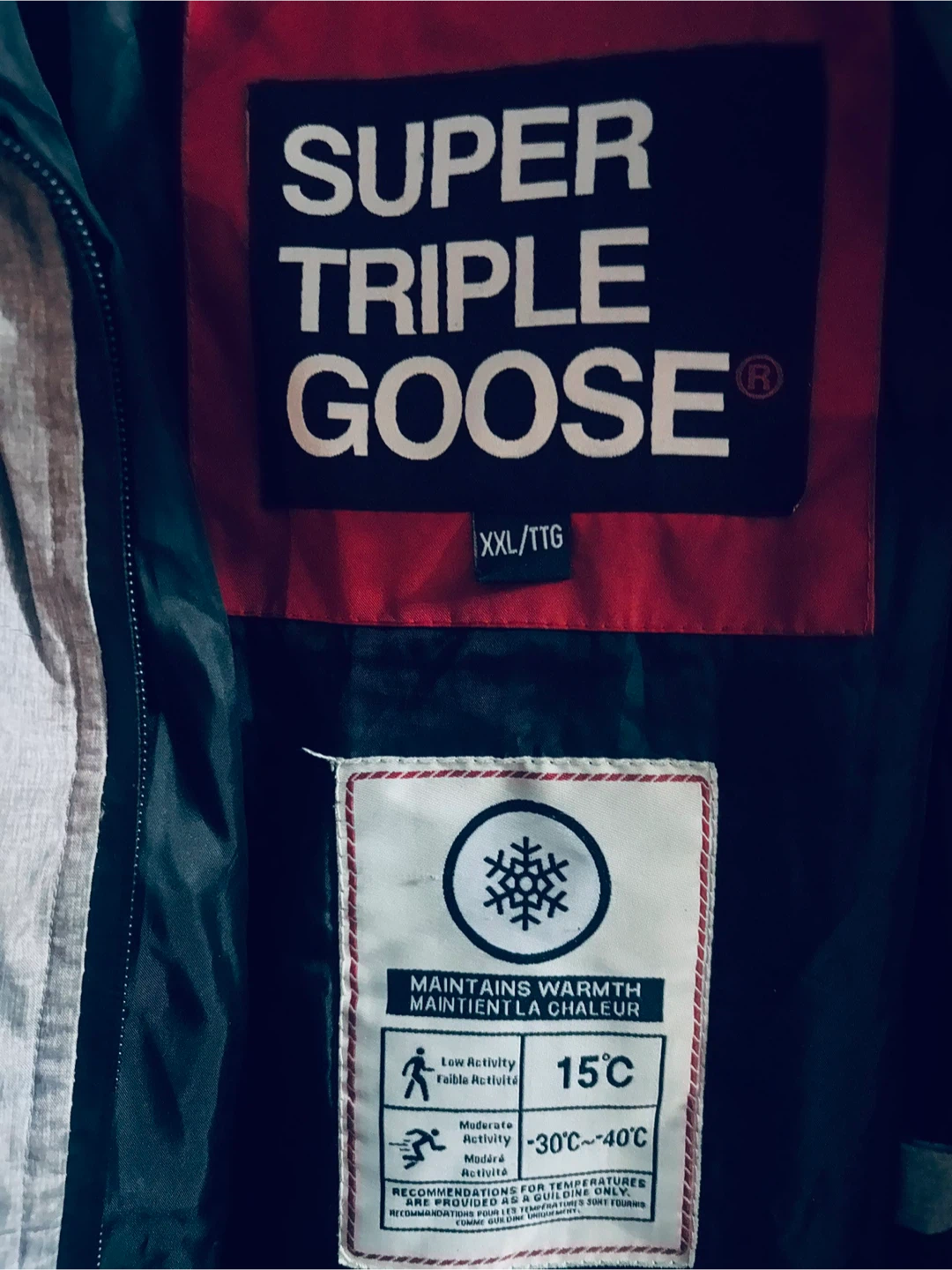 Super Triple Goose winter jacket, size XXL - photo 2