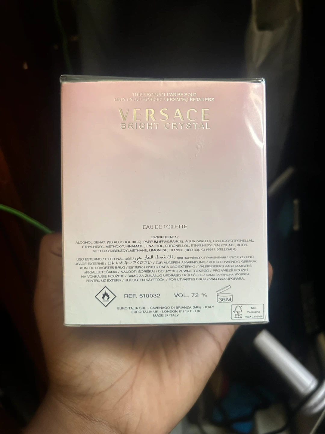 Versace Bright Crystal Eau de Toilette 90 ml - photo 2