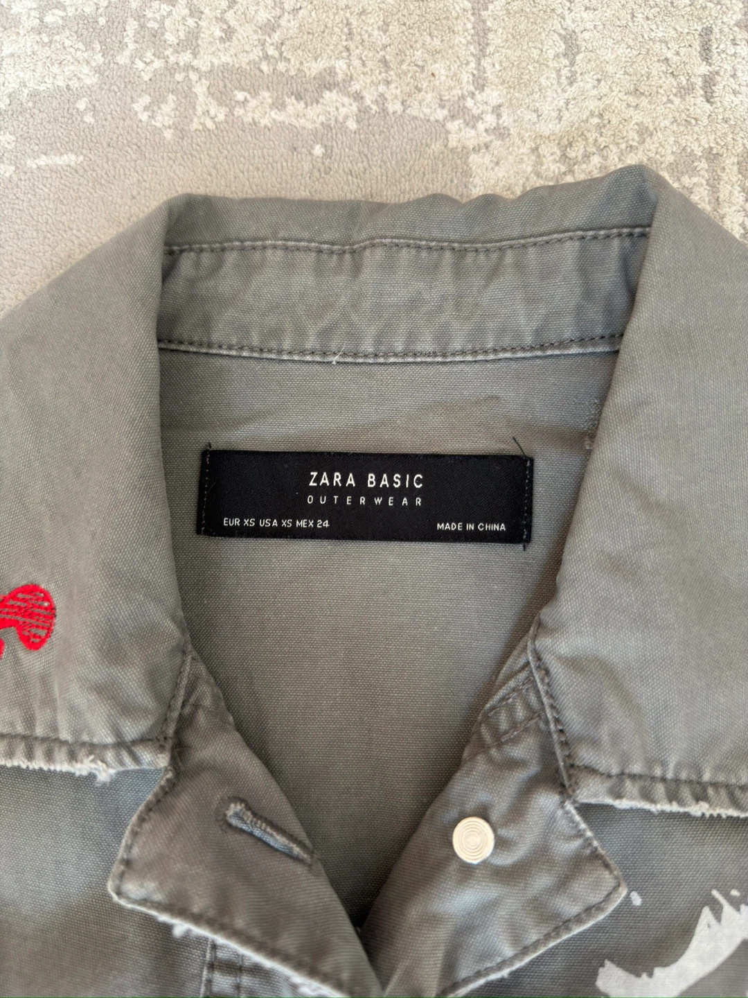 Zara graffiti Jacket - photo 3