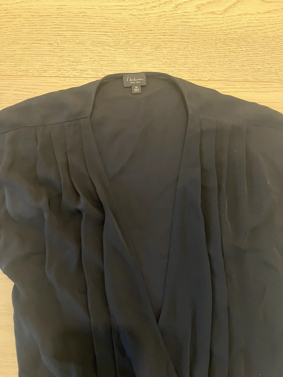 Babaton Nanette Lepore Black Silk Dress - photo 3