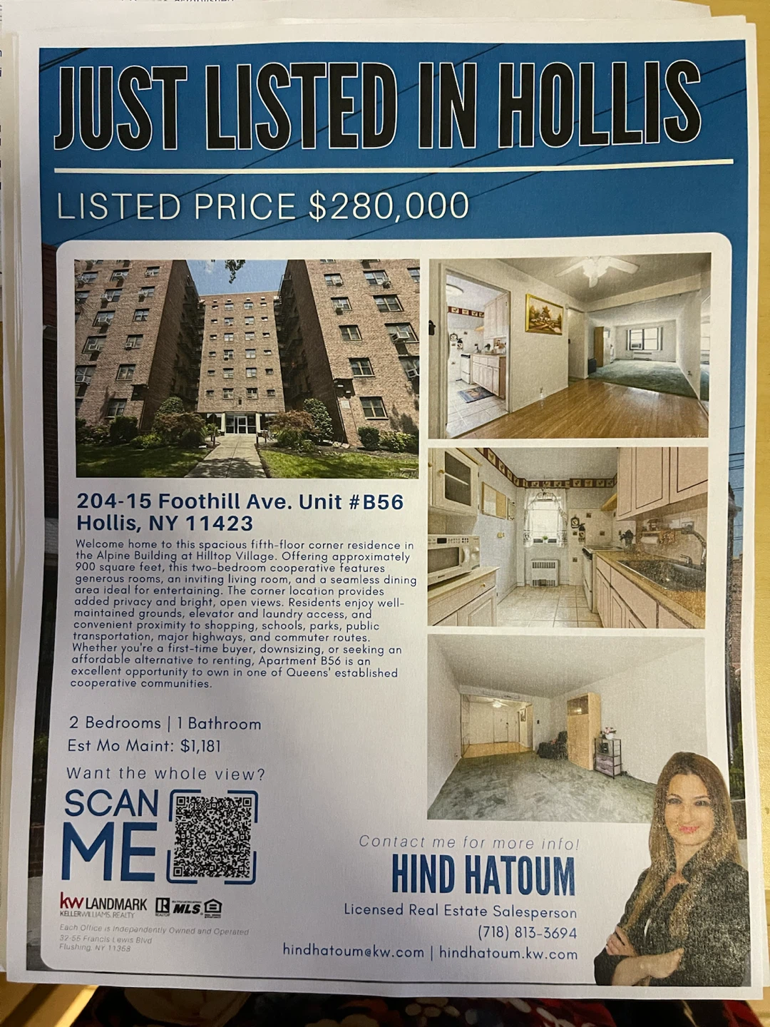 Coop Apartment for sale