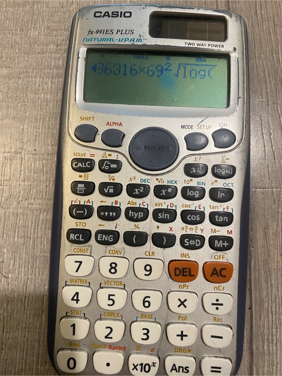 Casio fx-991ES PLUS Scientific Calculator - photo 2