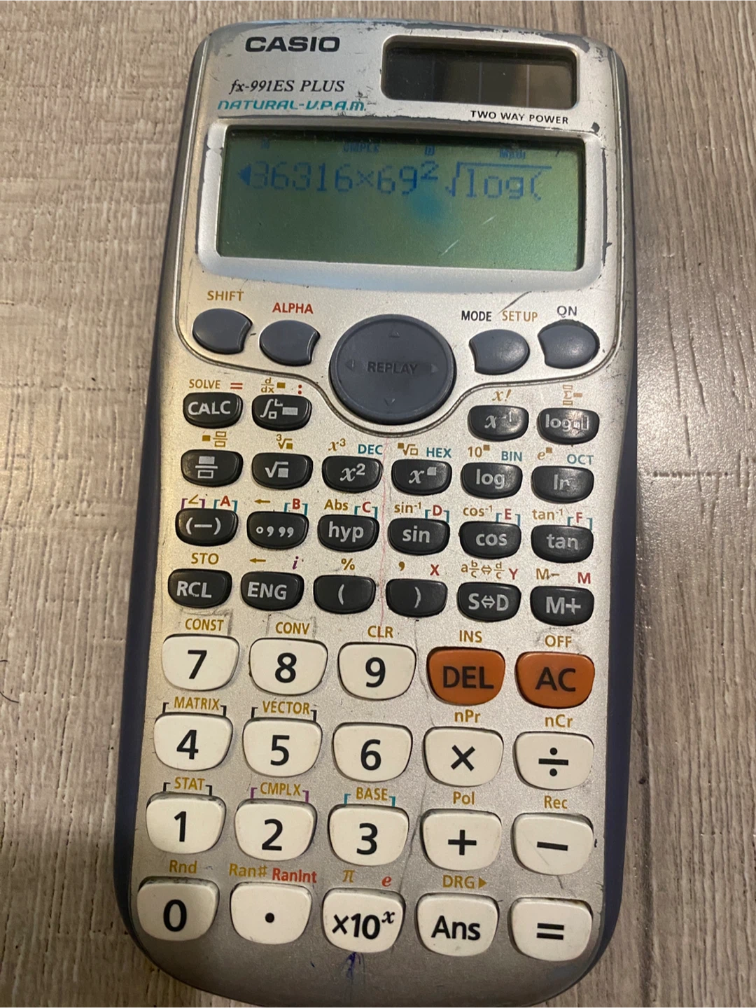 Casio fx-991ES PLUS Scientific Calculator - photo 3