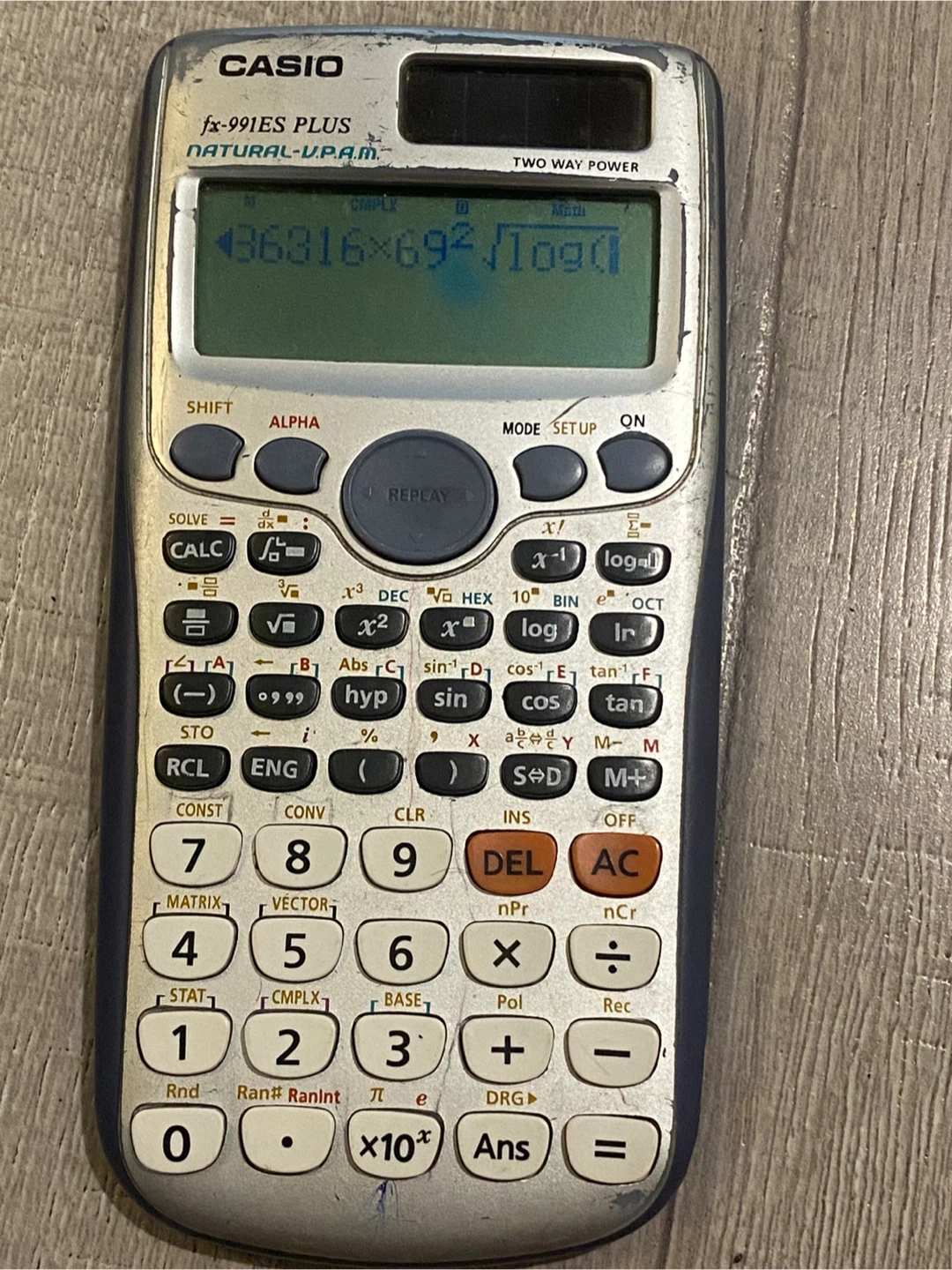 Casio fx-991ES PLUS Scientific Calculator - photo 5