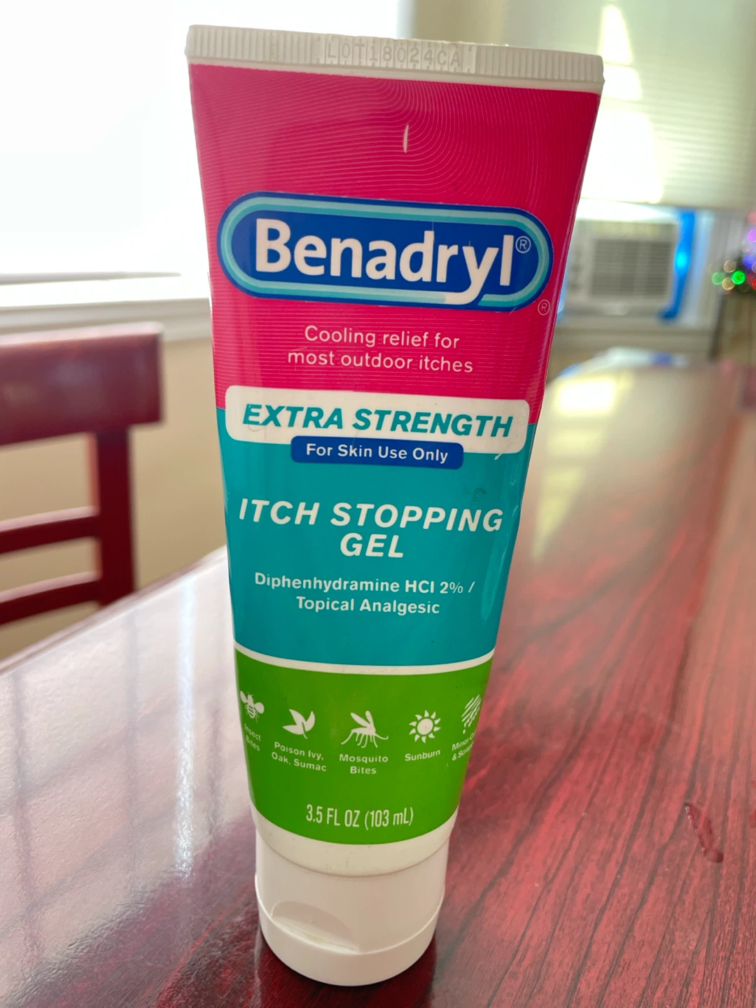 Benadryl Extra Strength Itch Stopping Gel 3.5 oz
