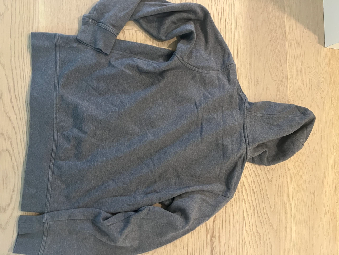 Nike Grey Zip-Up Hoodie