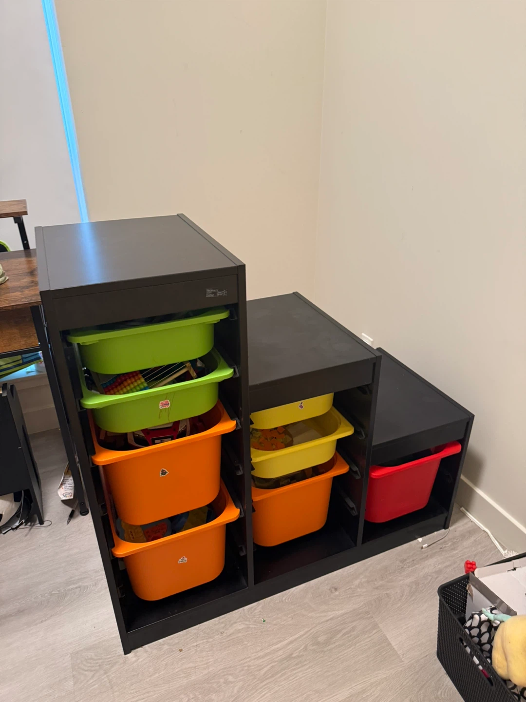 IKEA TROFAST Unit with Bins-FREE DELIVERY IN DOWNTOWN - photo 2