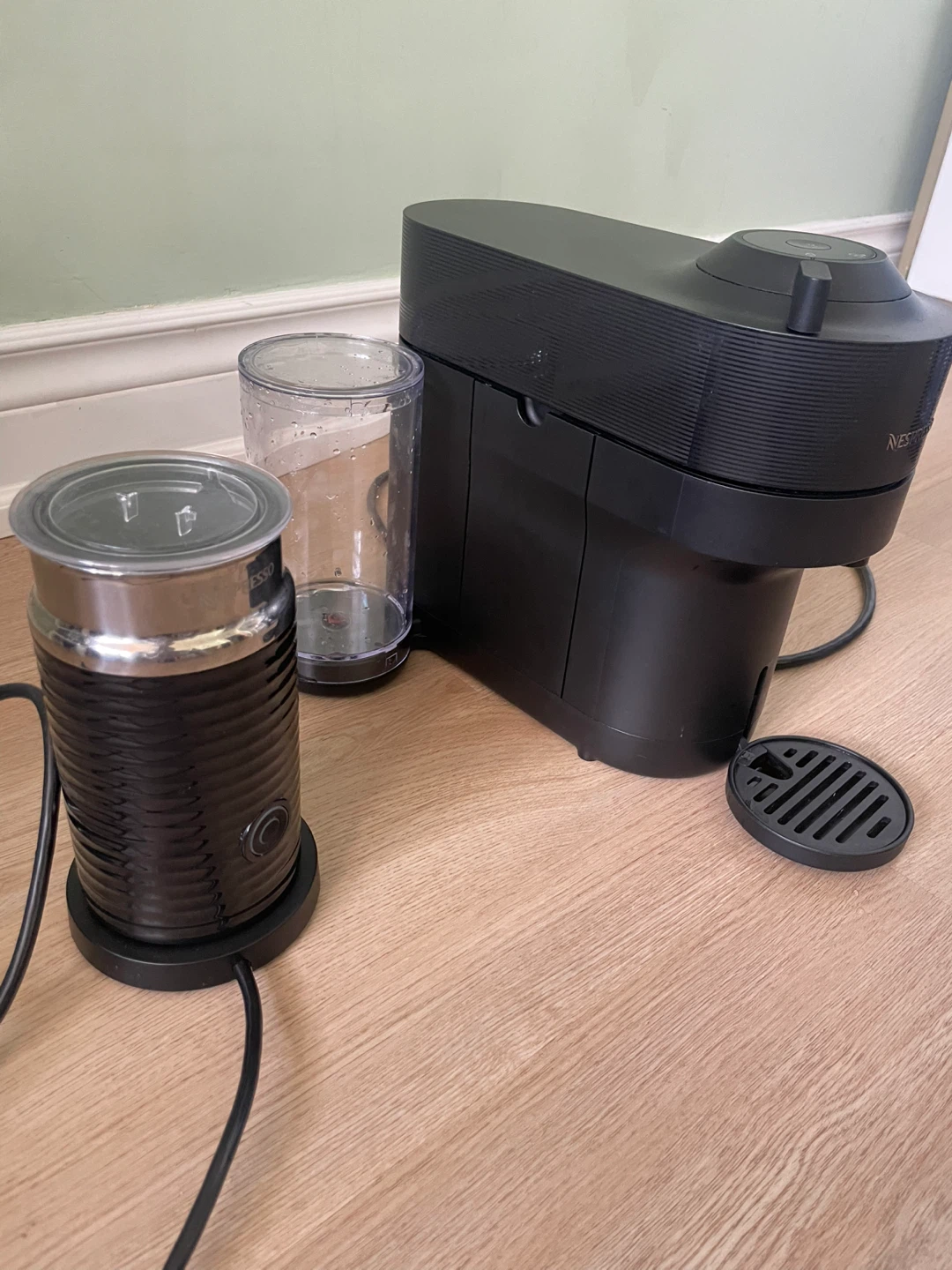 Nespresso VertuoPlus Coffee Machine with Aeroccino Milk Frother