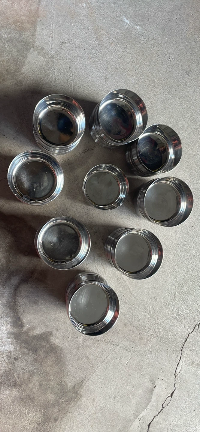 25 Stainless Steel Small Bowls