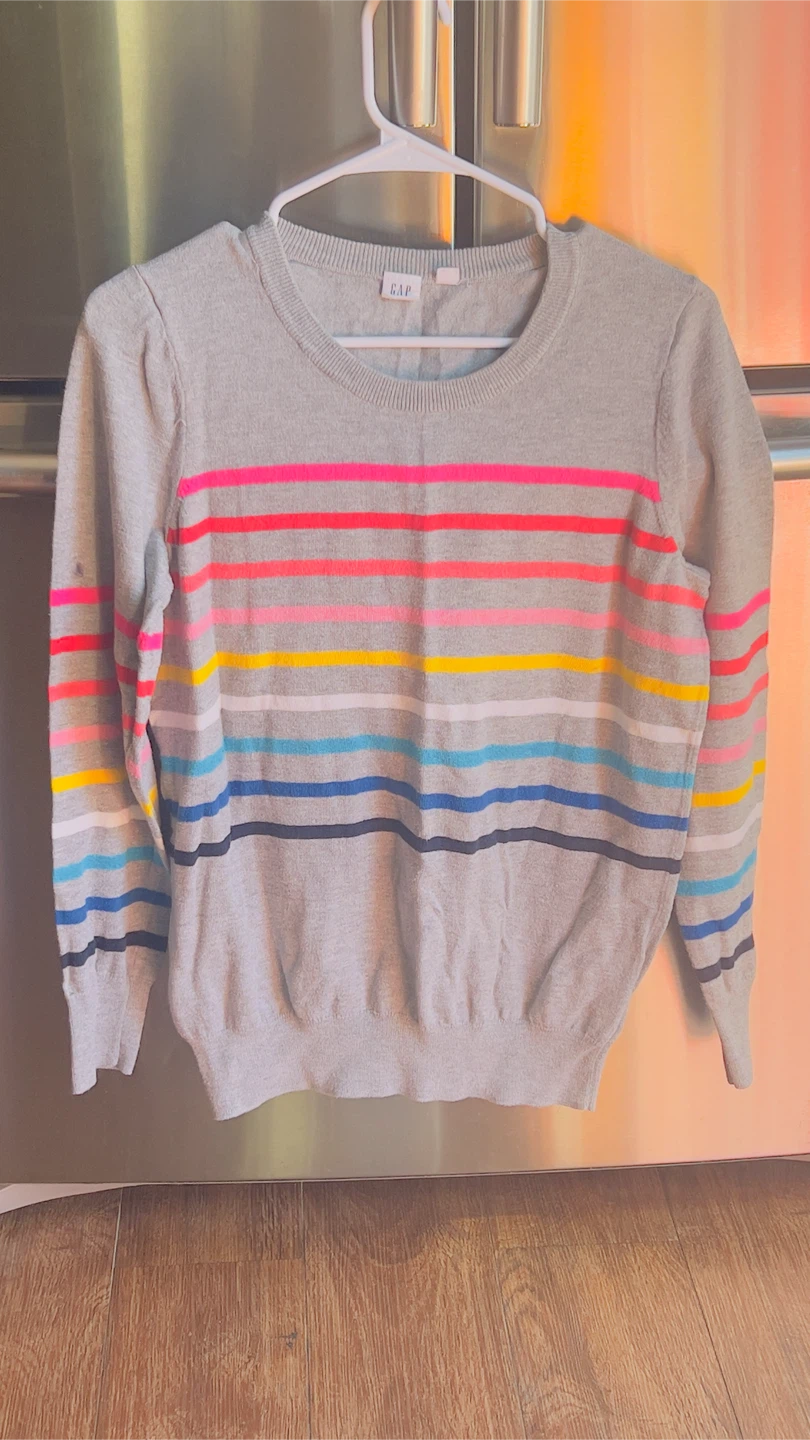 Gap Striped Sweater - Medium. Pick up at Mill Basin Brooklyn