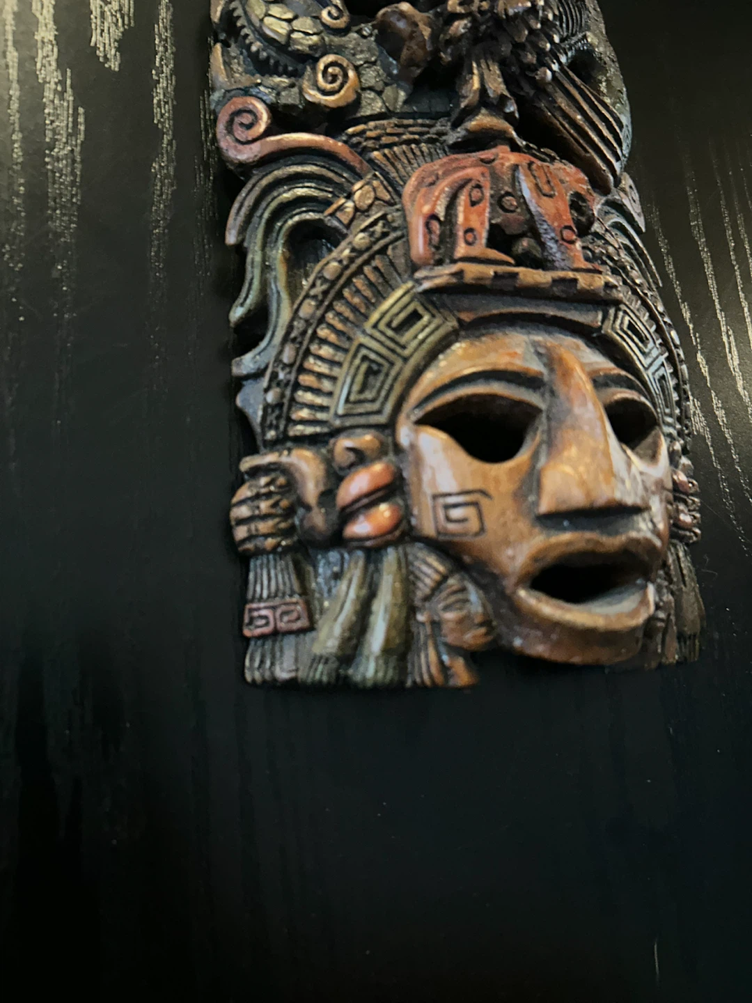 Mayan Style Wall Mask - photo 3