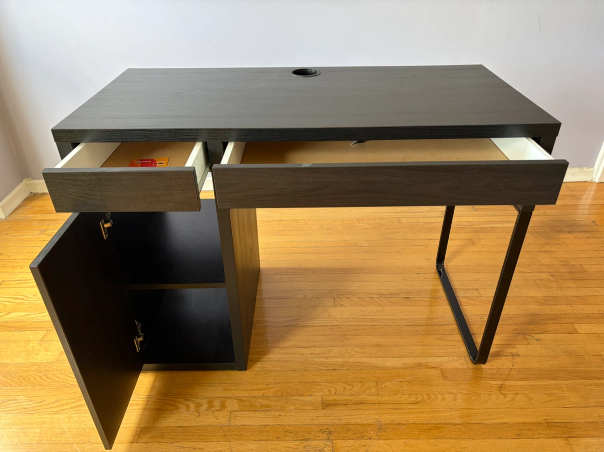 Computer Desk Storage Cabinet – Dark /Black | Excellent Cond - photo 4