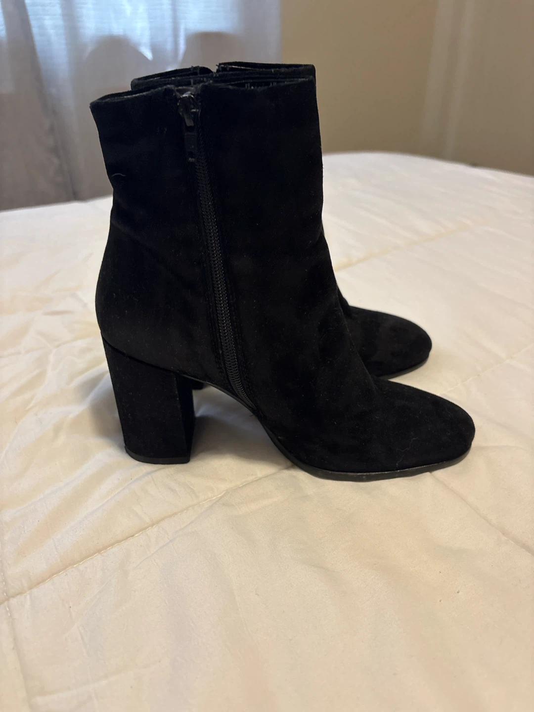 Black Suede Ankle Boots Aldo - photo 2