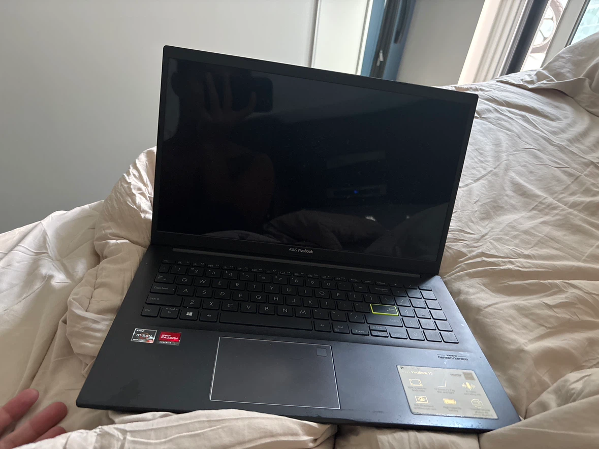 ASUS VivoBook Laptop with charger - photo 2