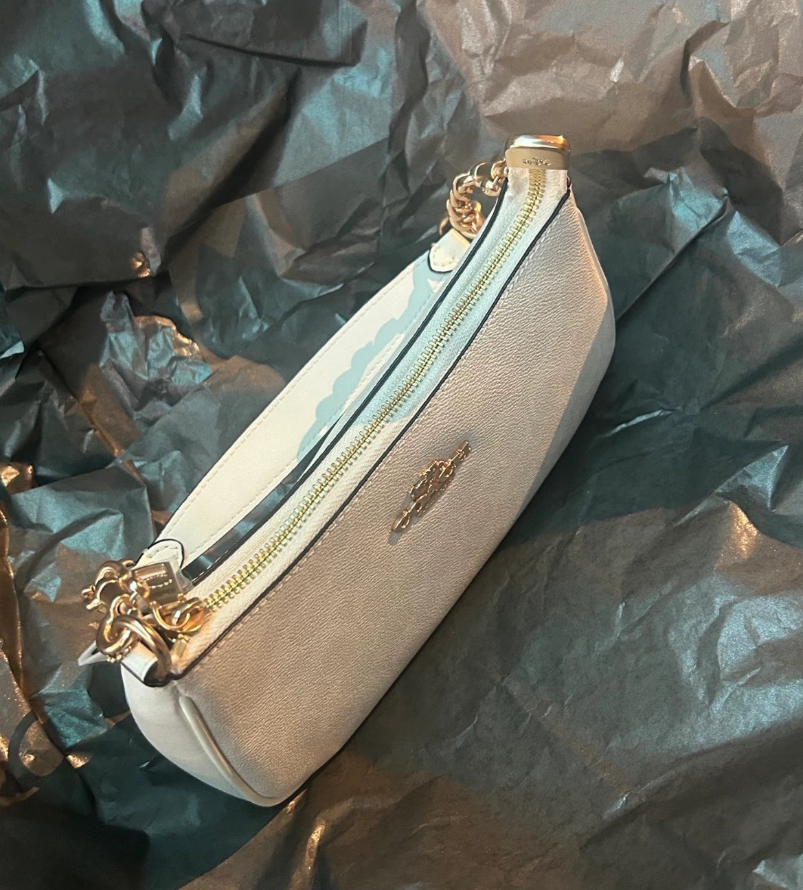 Coach White Shoulder Bag - photo 2