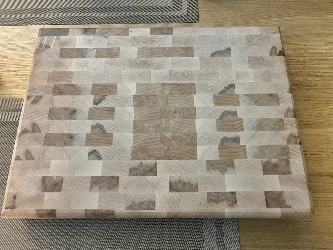 End Grain Wooden Cutting Board
