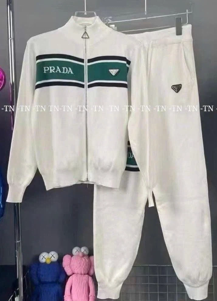 Prada White Tracksuit Set
