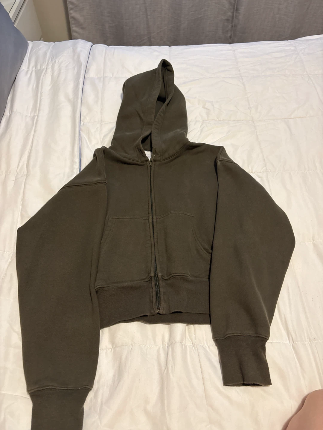 Aritzia Sweatfleece Zip-Up Hoodie