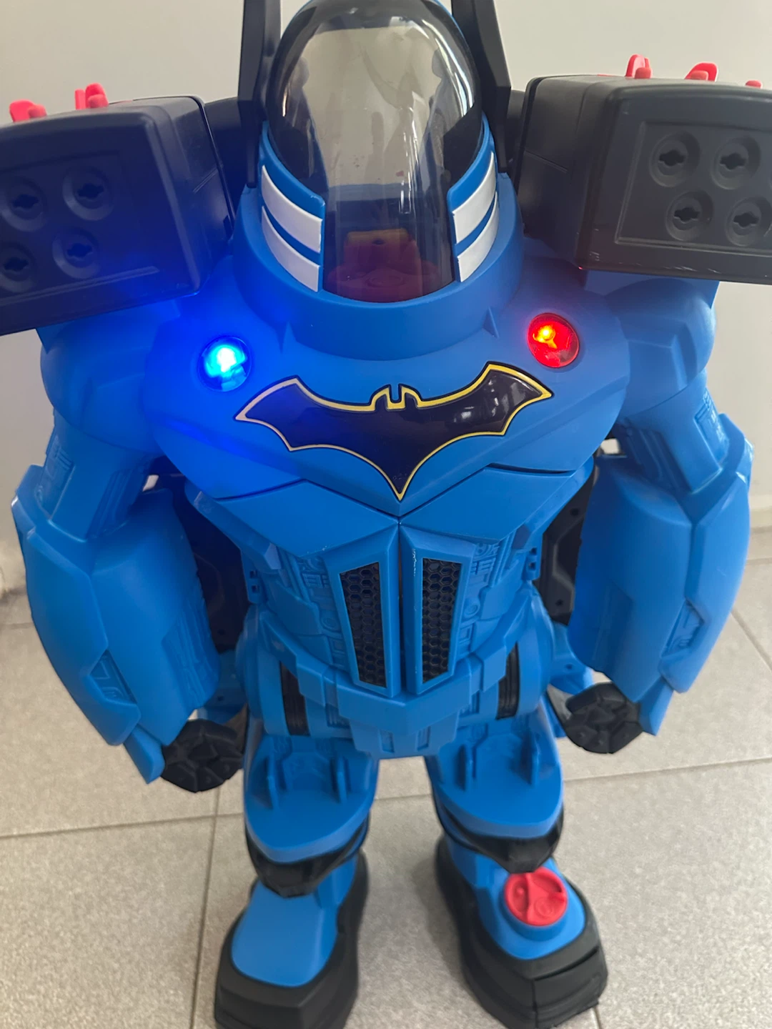 Batman Transforming Batbot Xtreme Superfriends Figure - photo 3
