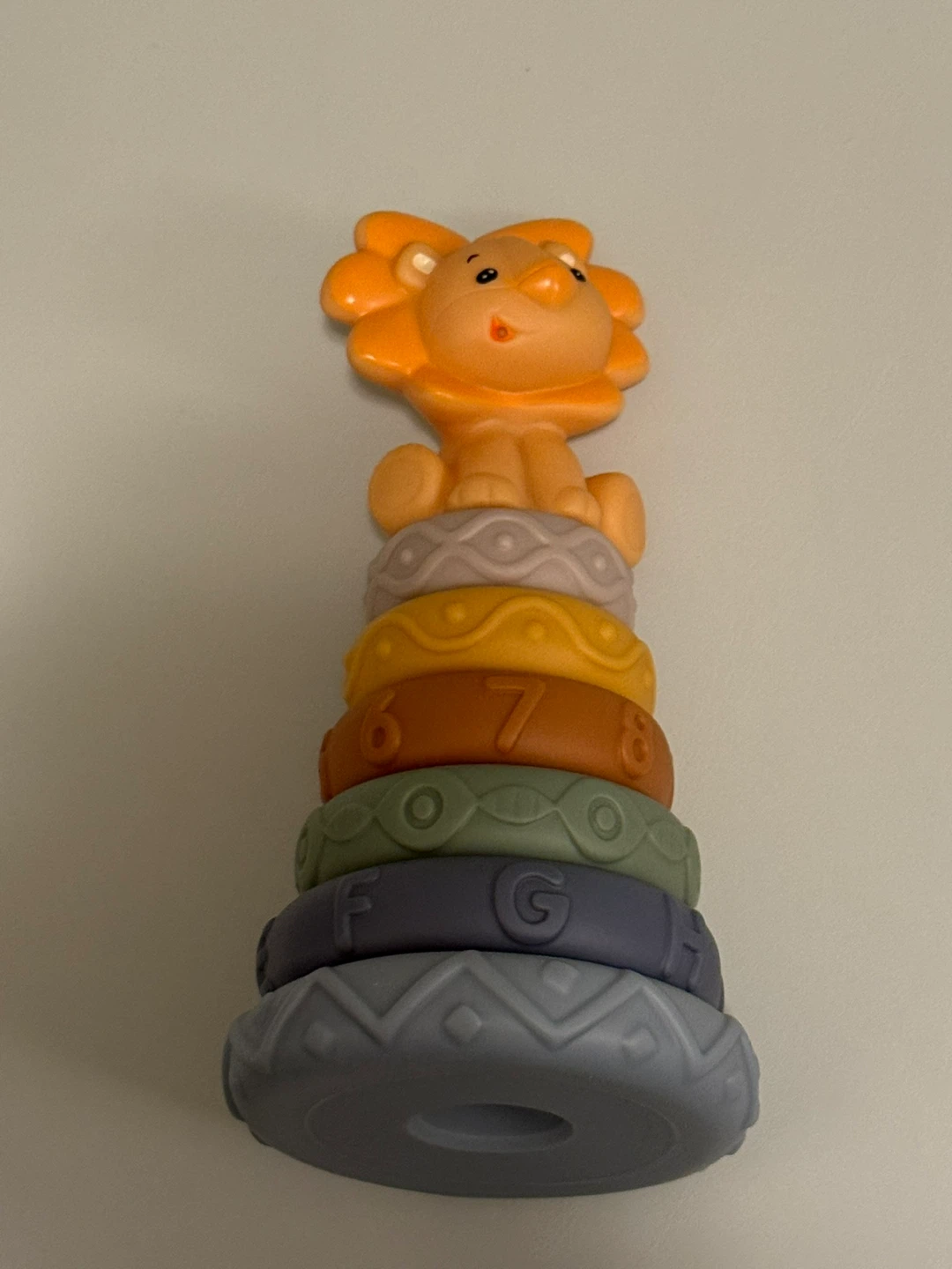 Rock-a-Stack Lion Stacking Toy - photo 3