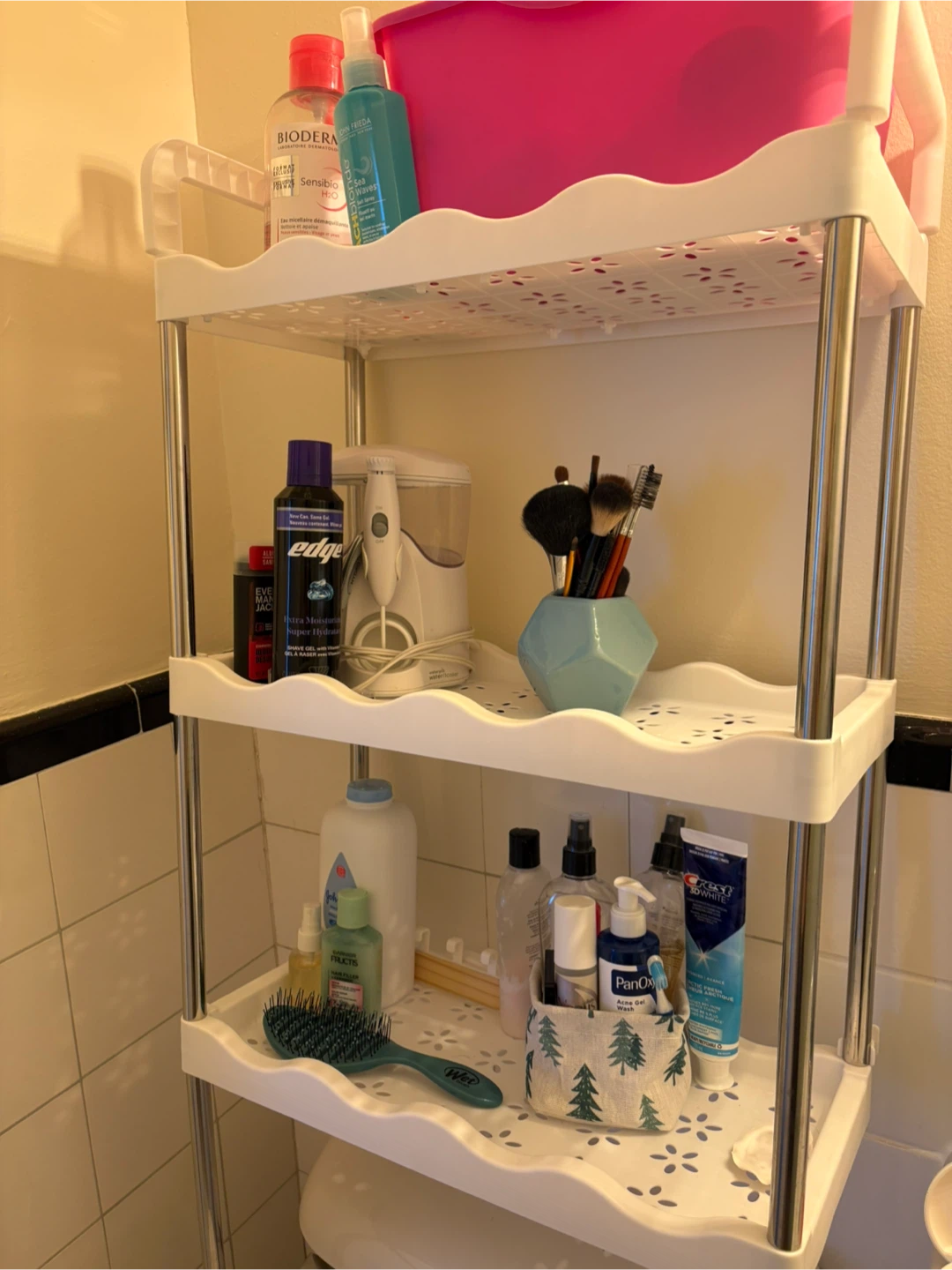 3-Tier Bathroom Shelf Organizer