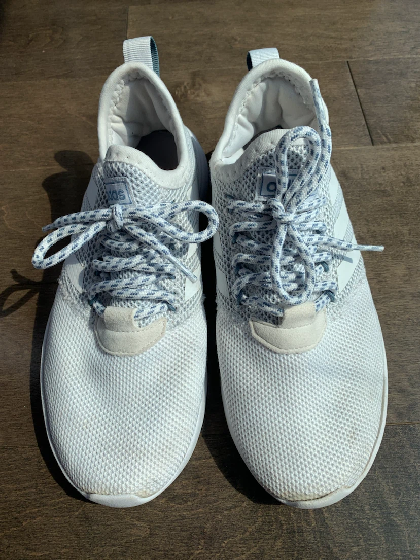Adidas White Mesh Sneakers - photo 2