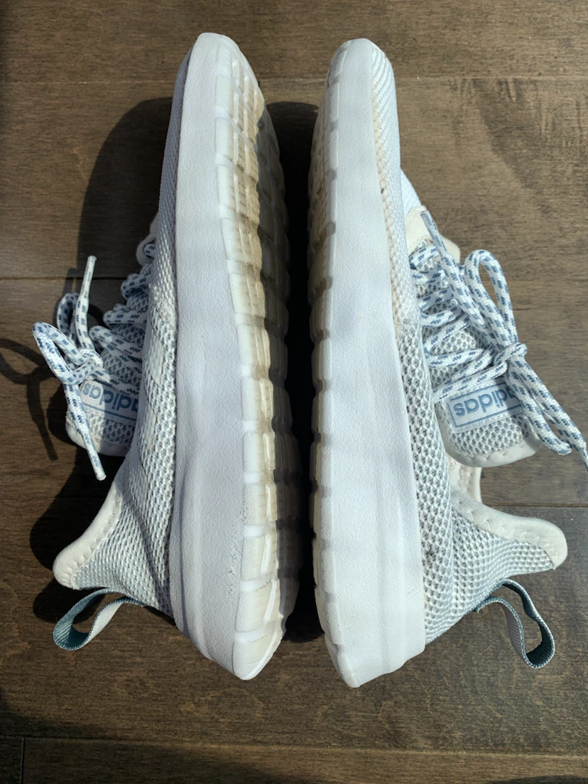 Adidas White Mesh Sneakers - photo 5