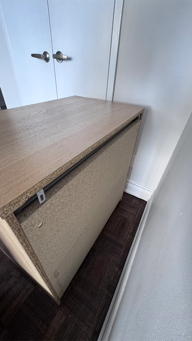 IKEA MALM 3-Drawer Dresser – Light Wood - photo 5