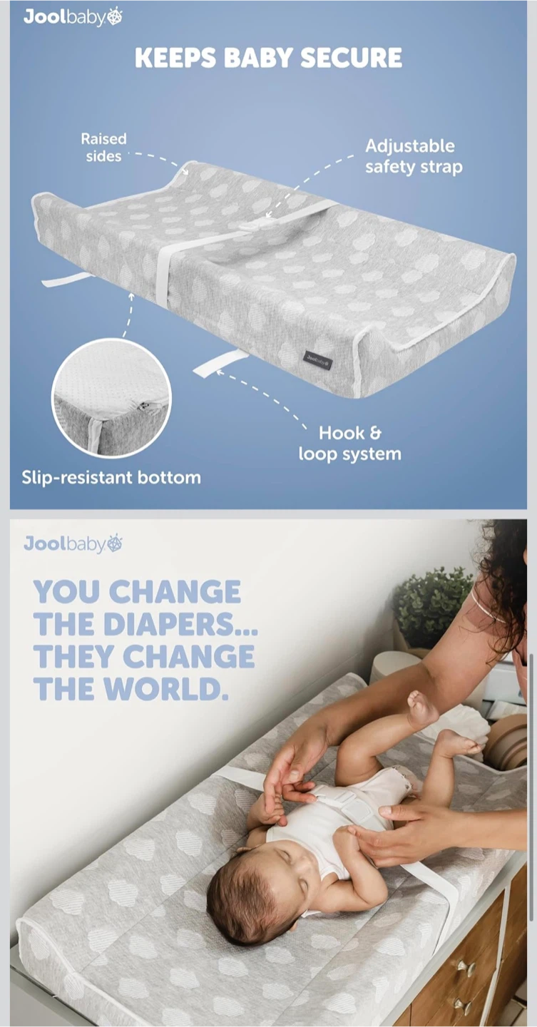 Jool Baby SERENITY Soft Changing Pad + Cover - photo 5