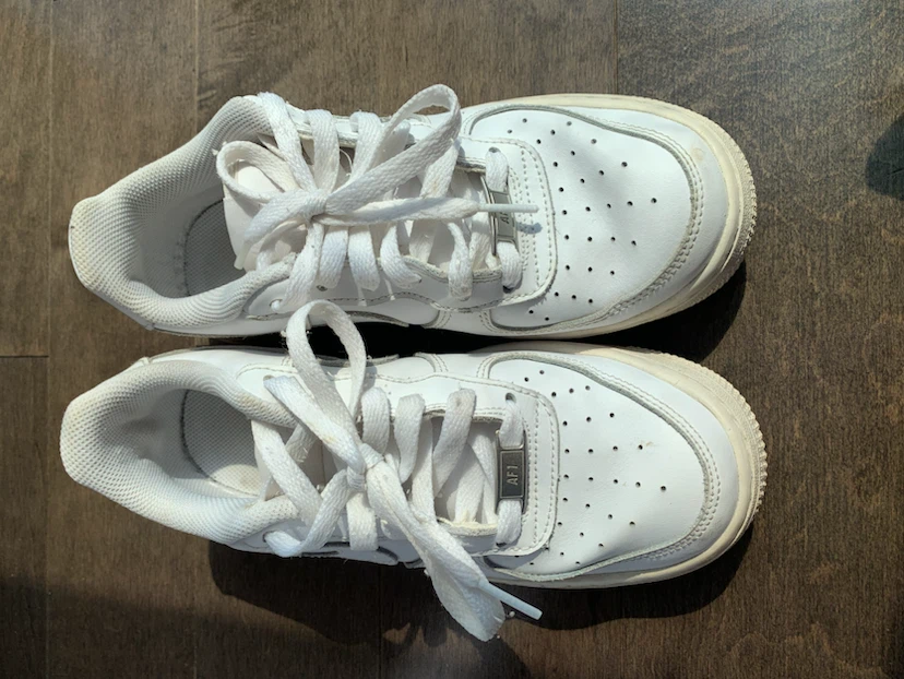 Nike Air Force 1 White Shoes - photo 2