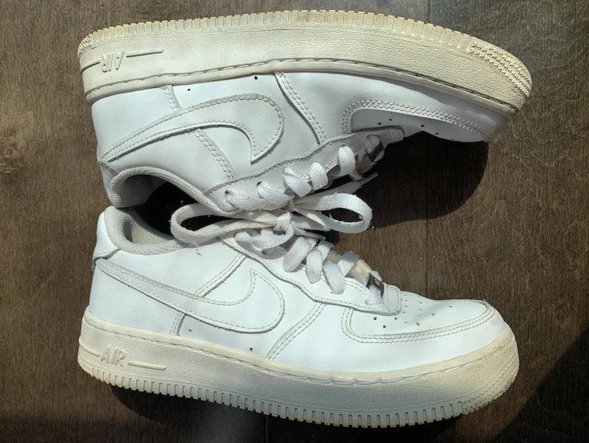 Nike Air Force 1 White Shoes - photo 3