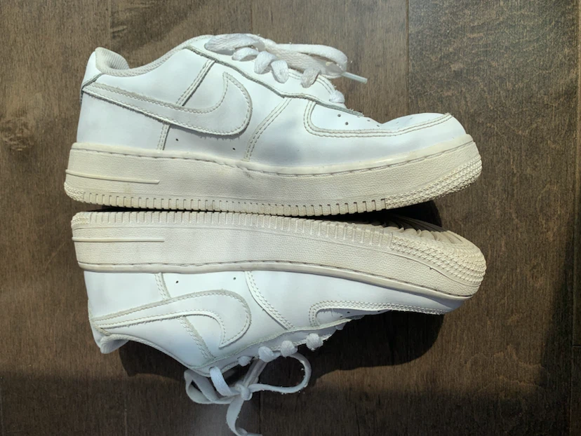 Nike Air Force 1 White Shoes - photo 4