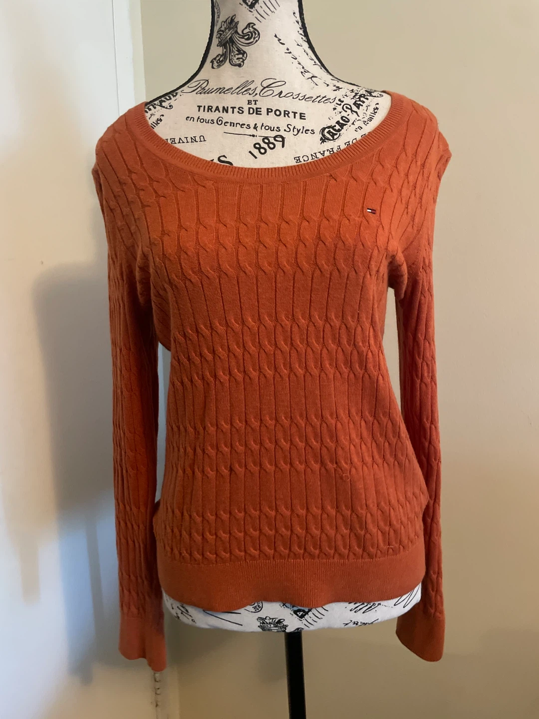 Tommy Hilfiger Cable Knit Sweater XS