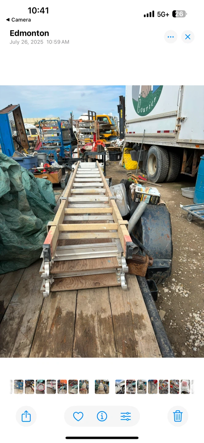 Aluminum Extension Ladders