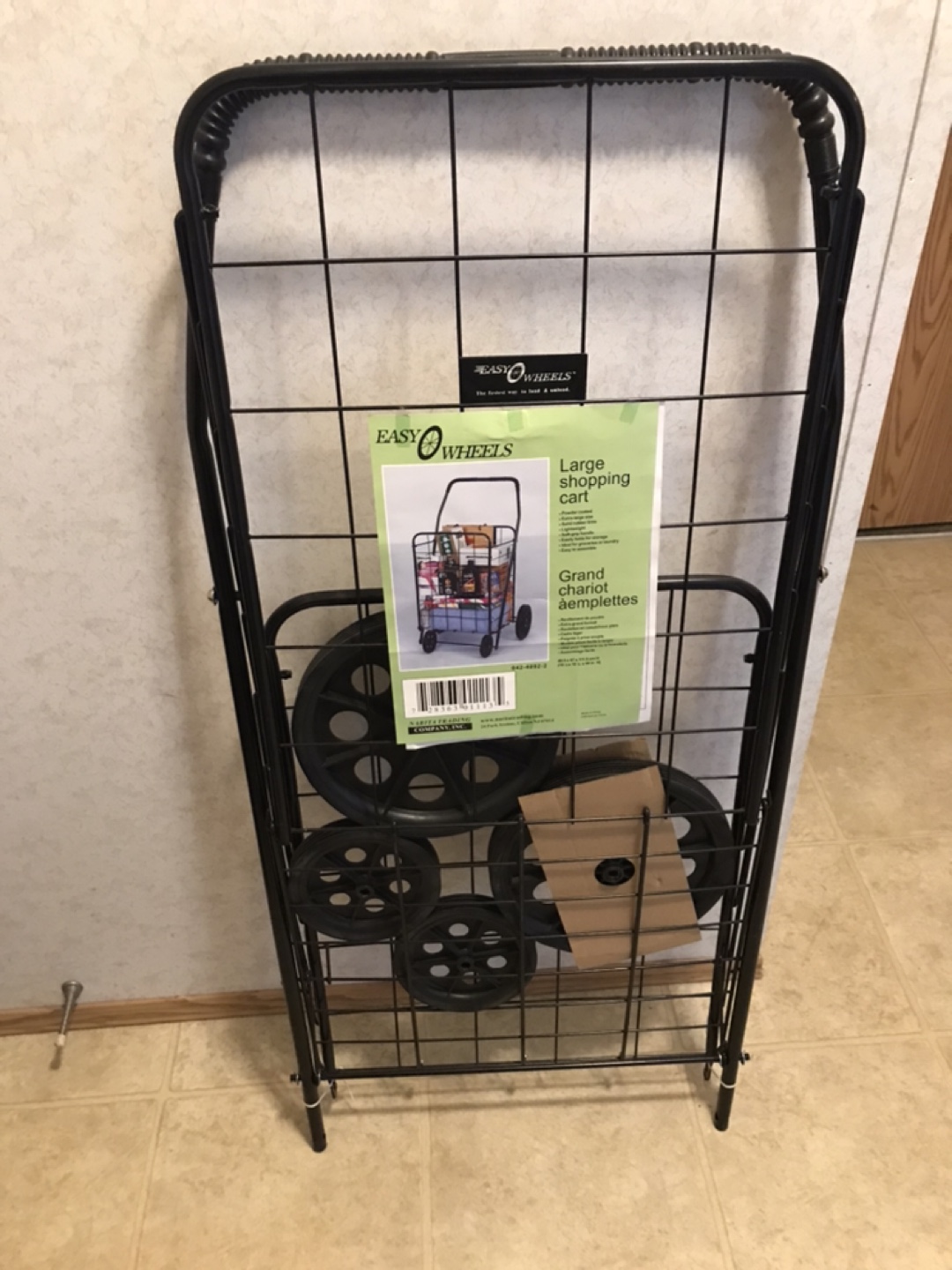 Easy Wheels Large Shopping Cart