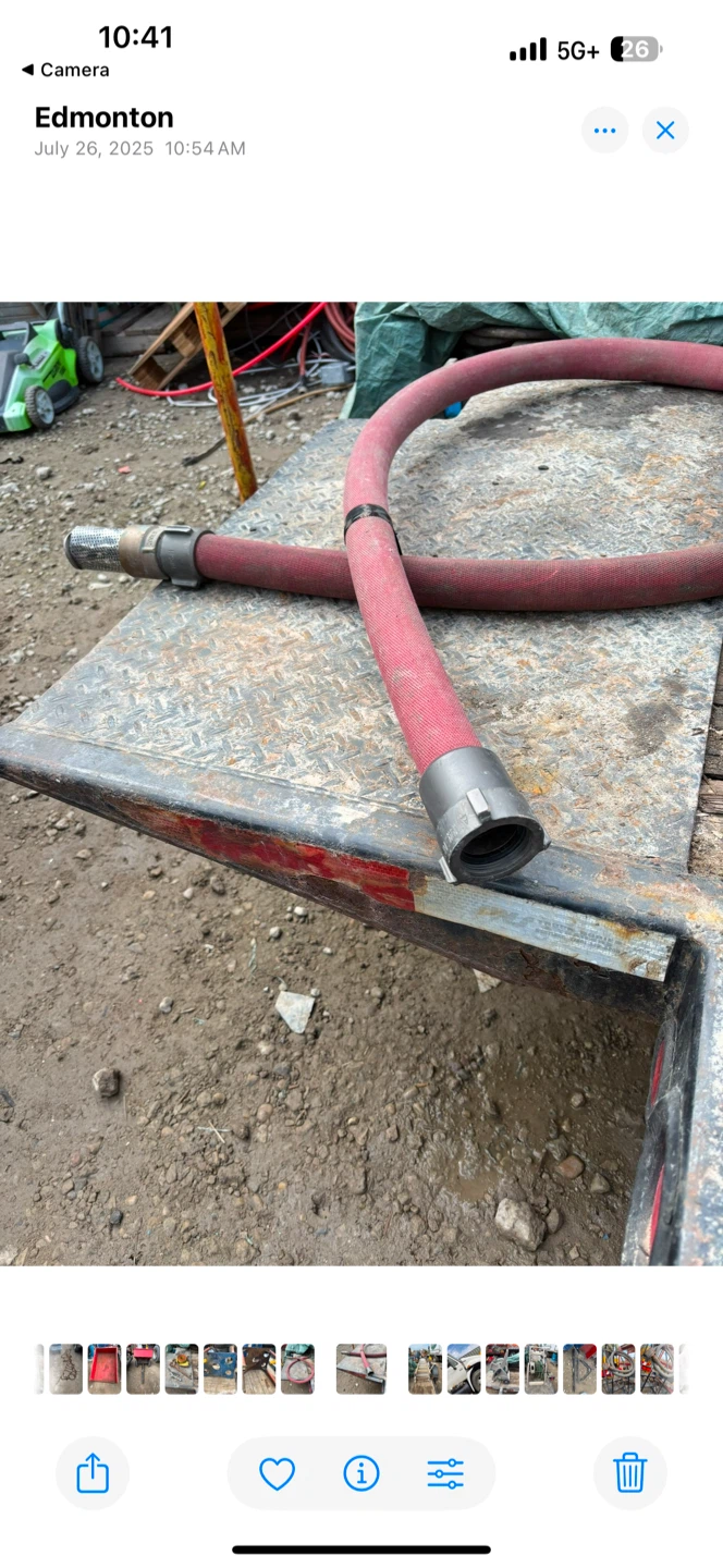 Variety of fire, suction and water hoses - photo 2