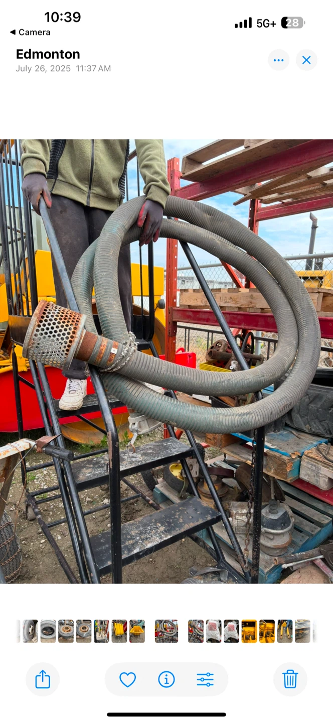 Variety of fire, suction and water hoses - photo 3