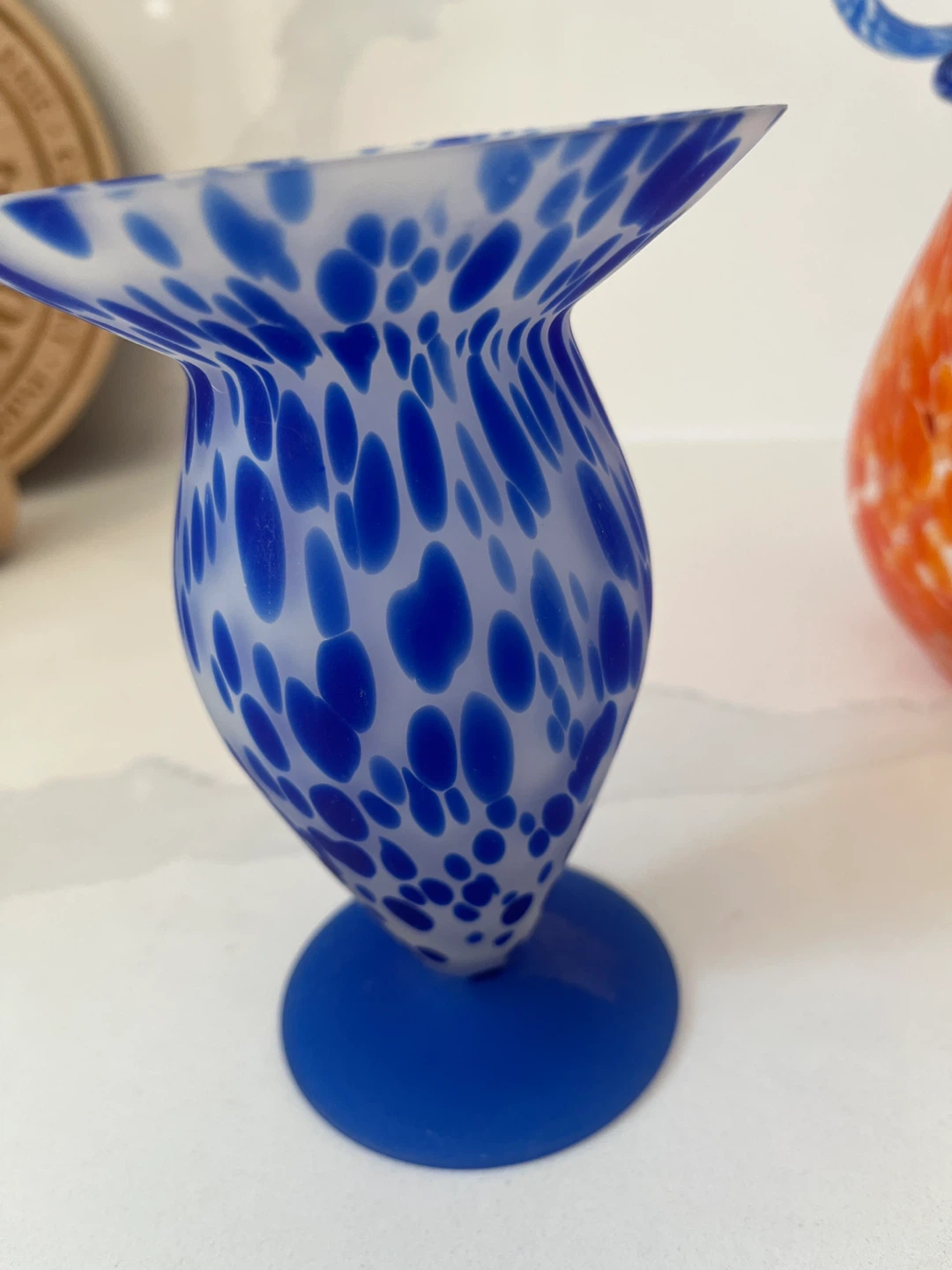 Set of 3 Swirl Glass Vases - photo 2